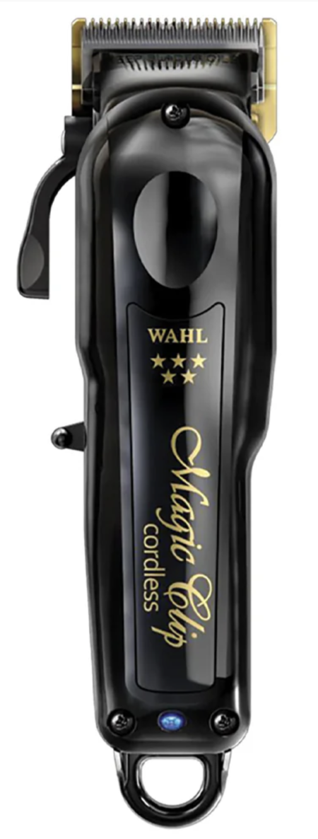 Wahl Professional 5 Star Magic Clip Cordless/Corded Clipper - LIMITED EDITION Black & Gold 56463 - Lithium Ion Battery